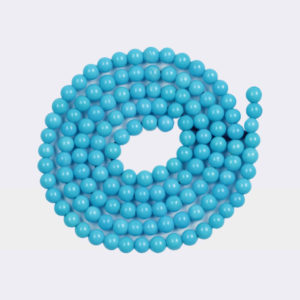 Round Turquoise Beads