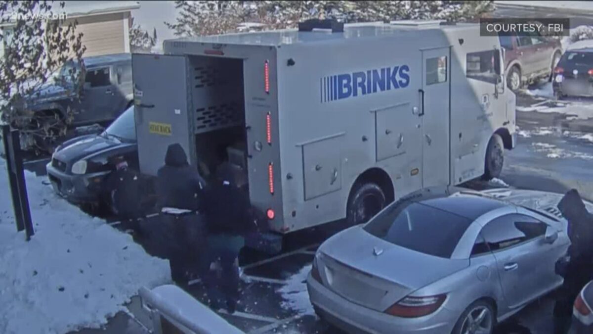 Brinks Robbery - Photo distributed by FBI